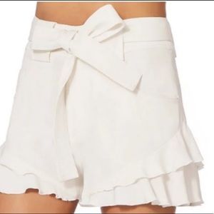 10crosby Derek lam ruffle shorts